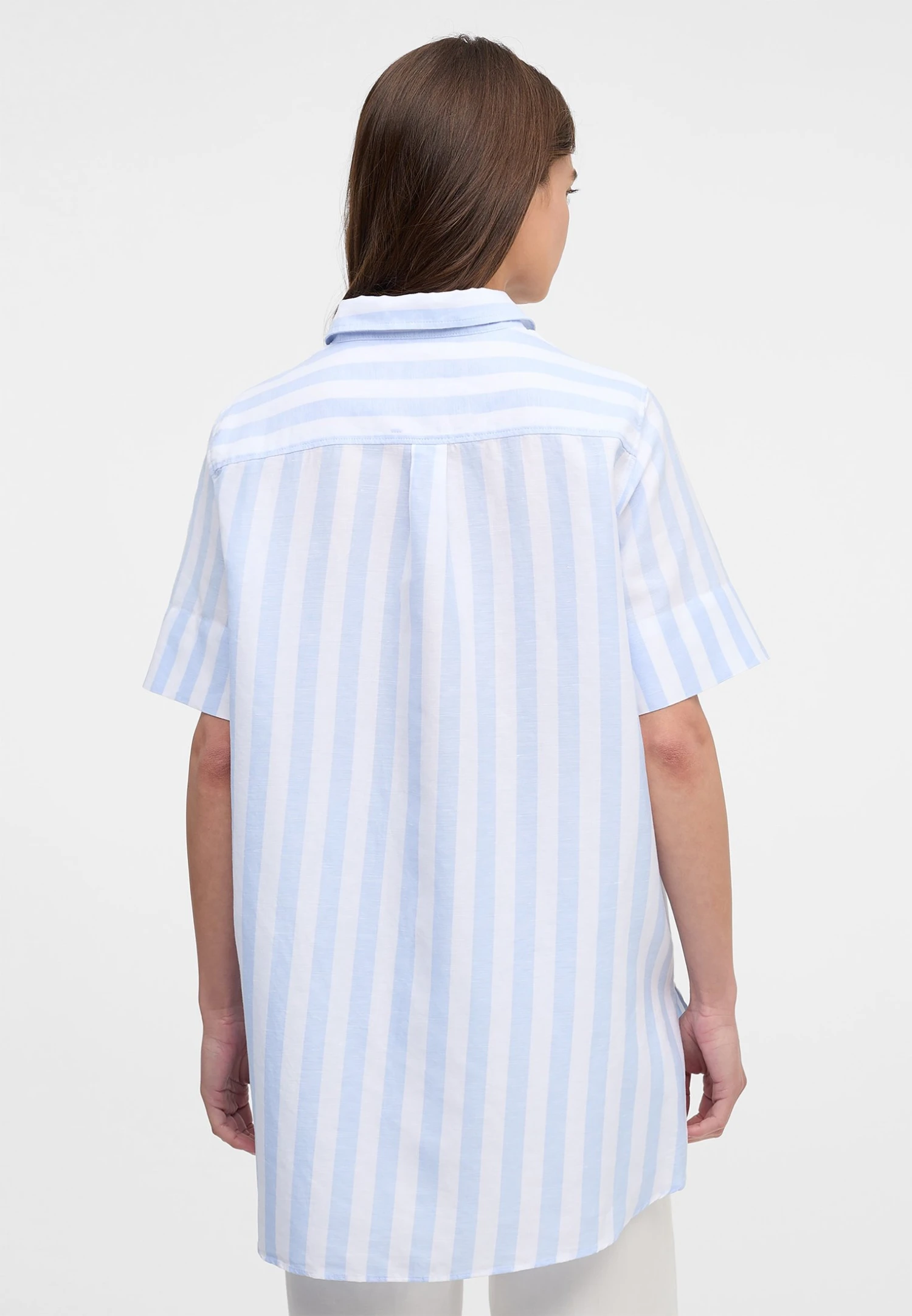 Eterna Loose Fit - Overhemdblouse - Hellblau 4 Eterna Loose Fit - Overhemdblouse - Hellblau - Afbeelding 2