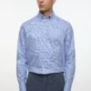 Eterna Kariertes Soft Tailoring Slim Fit - Overhemd - Blau -Eterna 4d5d394aaaa44322ad875cfcf6340155