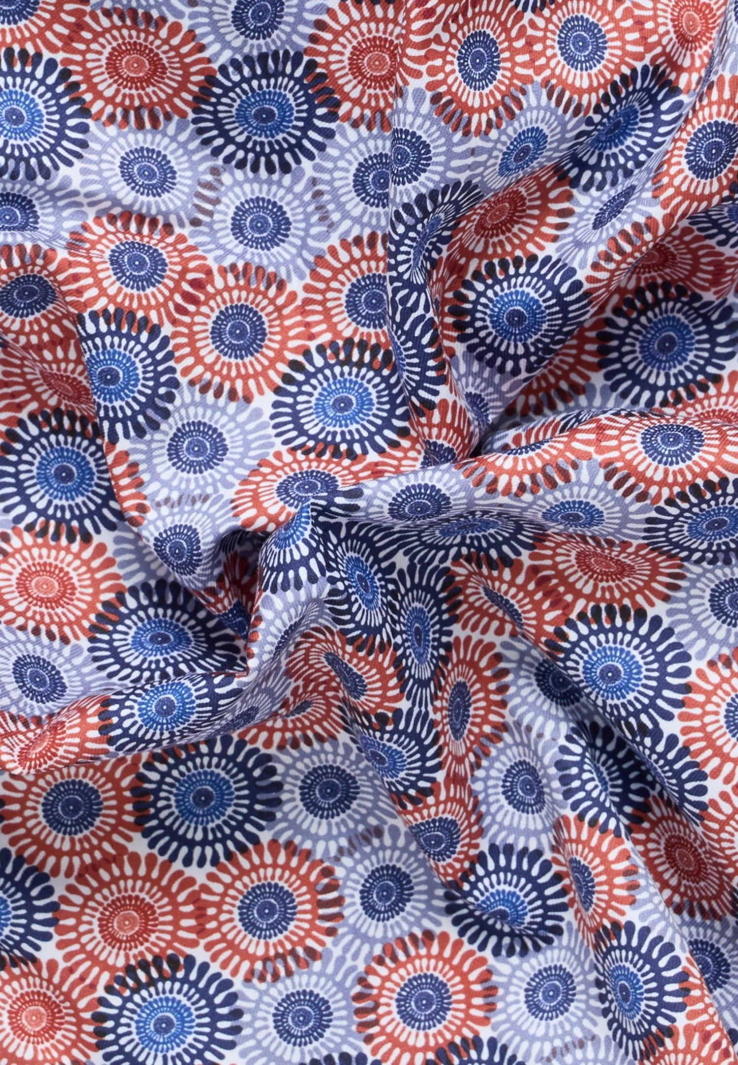 Eterna Bedrucktes Twill Modern Fit - Overhemd - Rot 8 Eterna Bedrucktes Twill Modern Fit - Overhemd - Rot - Afbeelding 6