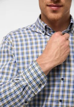 Eterna Modern Fit - Overhemd - Khaki 10 Eterna Modern Fit - Overhemd - Khaki -Eterna 4de83290020a40a29e29f9770ad6eba6