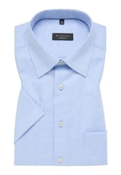 Eterna Strukturiertes Kurzarm Comfort Fit - Overhemd - Hellblau 12 Eterna Strukturiertes Kurzarm Comfort Fit - Overhemd - Hellblau -Eterna 4e2081a8d32749c295d9110511db982e