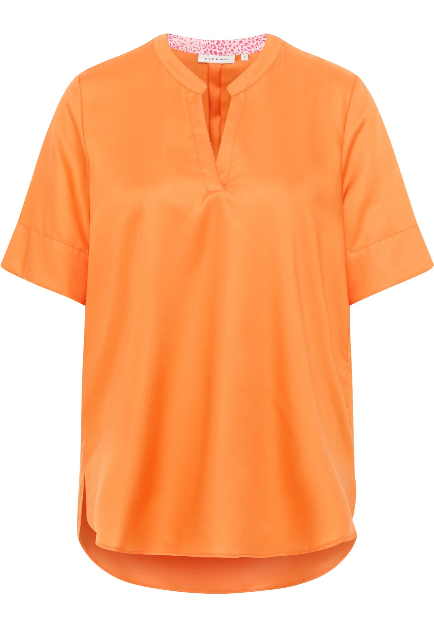 Eterna Loose Fit - Blouse - Orange 6 Eterna Loose Fit - Blouse - Orange - Afbeelding 4