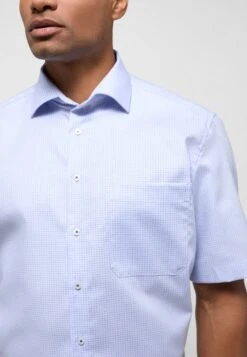 Eterna Kariertes -Kurzarm Comfort Fit - Overhemd - Blau 10 Eterna Kariertes -Kurzarm Comfort Fit - Overhemd - Blau -Eterna 4e746d2f9d0748dfb3b49ac17426a25f