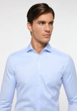 Eterna Cover Shirt - Super Slim - Zakelijk Overhemd - Hellblau -Eterna 5017a2888f1444f7a7bf51c88925af46
