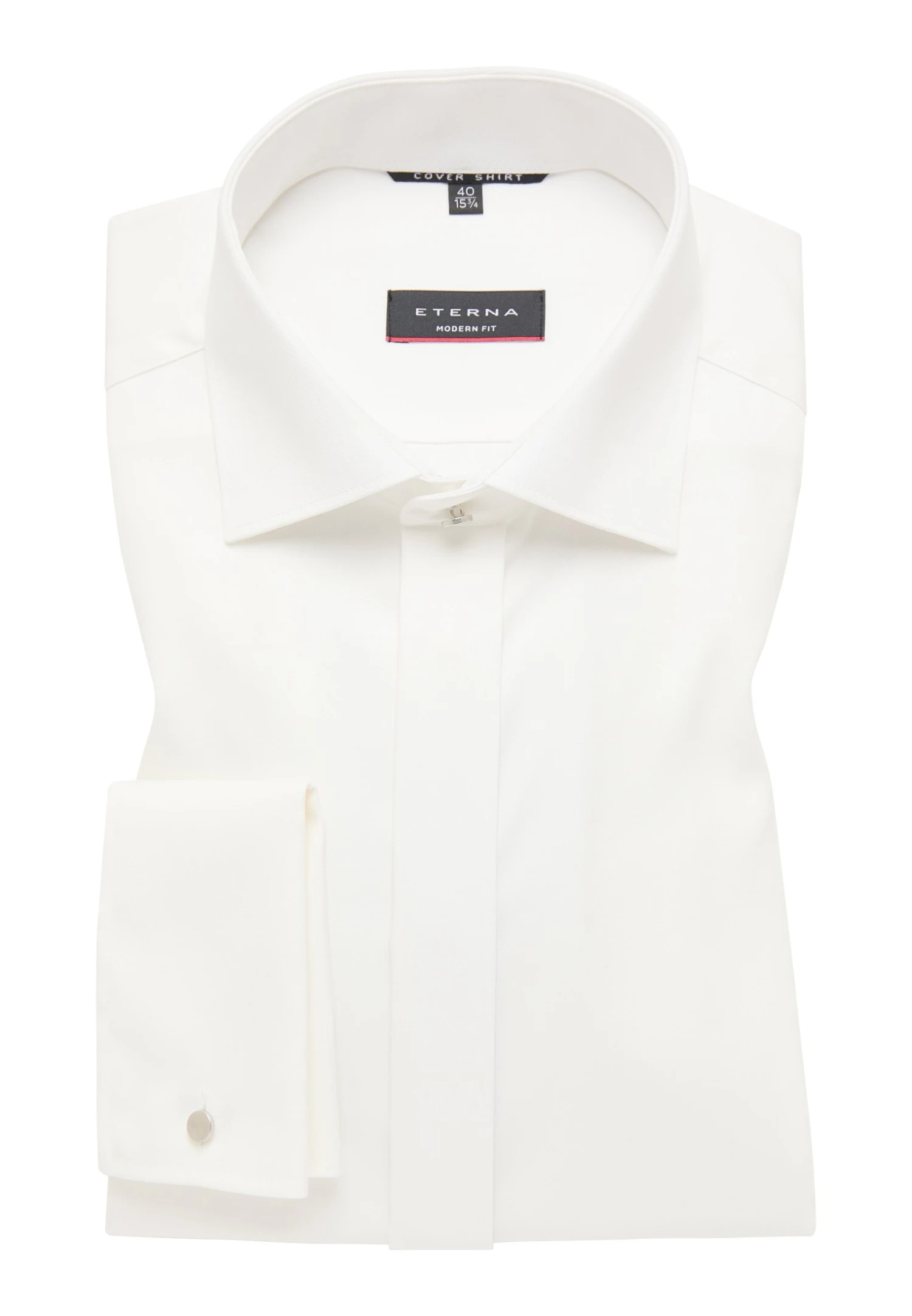 Eterna Modern Fit - Zakelijk Overhemd - Beige 8 Eterna Modern Fit - Zakelijk Overhemd - Beige - Afbeelding 6