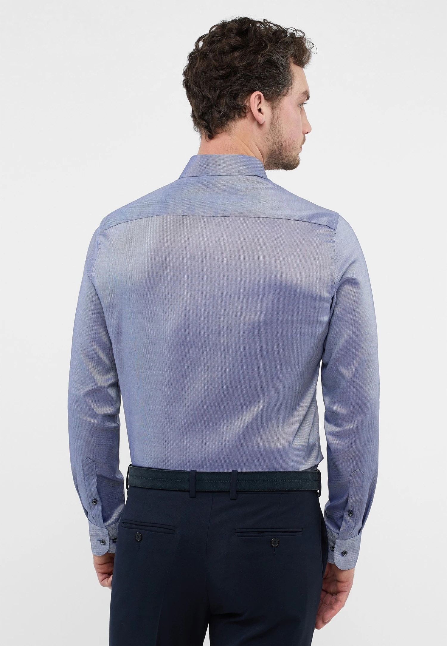 Eterna Performance Shirt - Slim Fit - Overhemd - Denim 4 Eterna Performance Shirt - Slim Fit - Overhemd - Denim - Afbeelding 2
