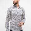 Eterna Bedrucktes Soft Tailoring - Overhemd - Grau