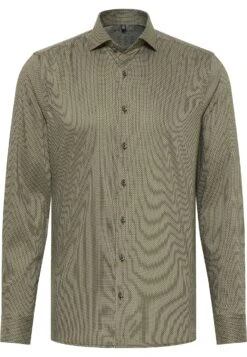 Eterna Performance - Overhemd - Khaki -Eterna 562360e910464d8eb031fa04bf49a98e