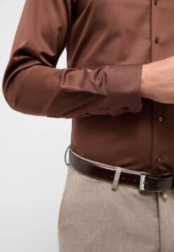 Eterna Cover- Zakelijk Overhemd - Dunkelbraun -Eterna 567fcd3124374c46a97ada51fb17b272