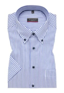Eterna Gestreiftes Modern Fit - Overhemd - Royal Blau 13 Eterna Gestreiftes Modern Fit - Overhemd - Royal Blau -Eterna 56dc52820b7a4397b72572cae4cadb18