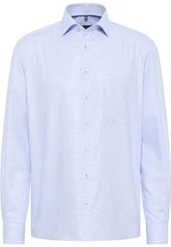 Eterna Kariertes Twill Comfort Fit - Zakelijk Overhemd - Blau 11 Eterna Kariertes Twill Comfort Fit - Zakelijk Overhemd - Blau -Eterna 5800da1f892849f28be724d8583a902a