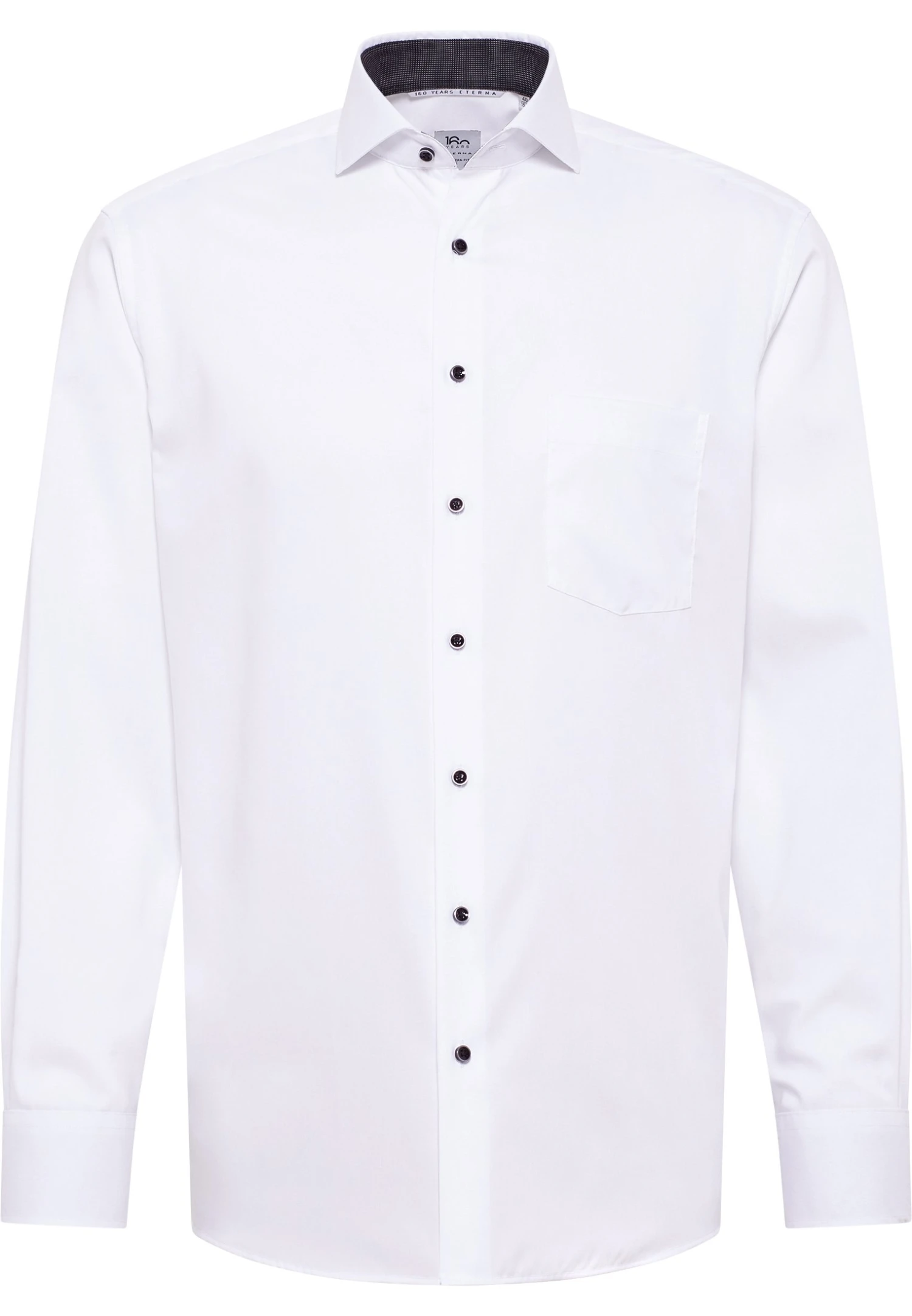 Eterna Pinpoint Modern Fit - Overhemd - Weiß 6 Eterna Pinpoint Modern Fit - Overhemd - Weiß - Afbeelding 4