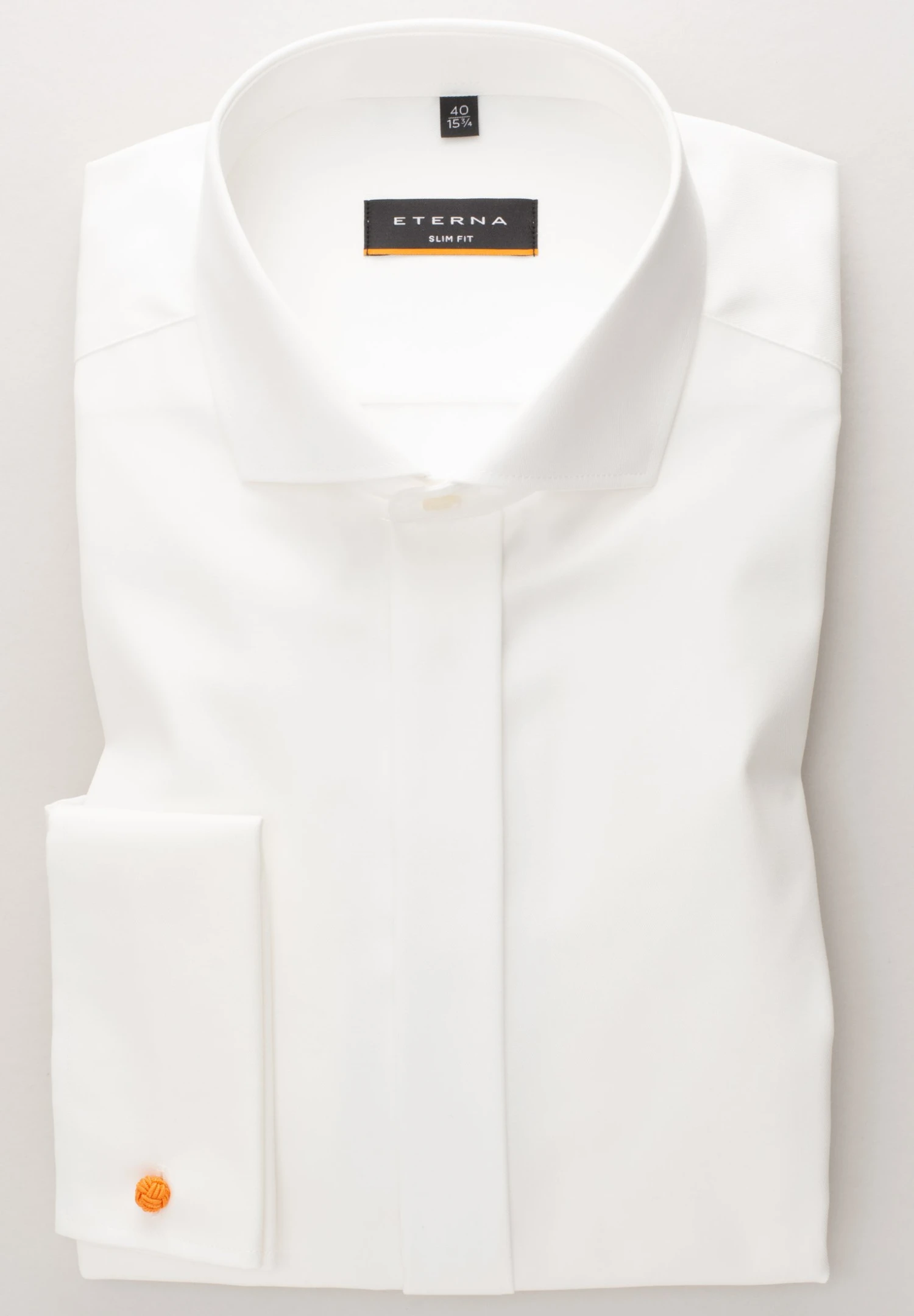 Eterna Unifarbenes Cover- Zakelijk Overhemd - Beige 8 Eterna Unifarbenes Cover- Zakelijk Overhemd - Beige - Afbeelding 6