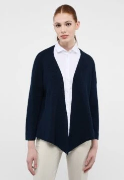 Eterna Unifarbener - Vest - Navy