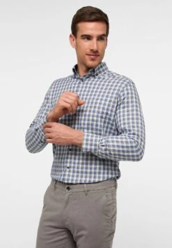 Eterna Modern Fit - Overhemd - Khaki
