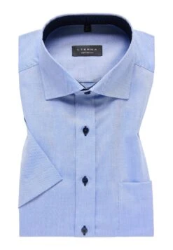 Eterna Kurzarm Comfort Fit Pinpoint- Zakelijk Overhemd - Blau 7 Eterna Kurzarm Comfort Fit Pinpoint- Zakelijk Overhemd - Blau -Eterna 5cb709257fe643fcb8d2f27a4cb26c69