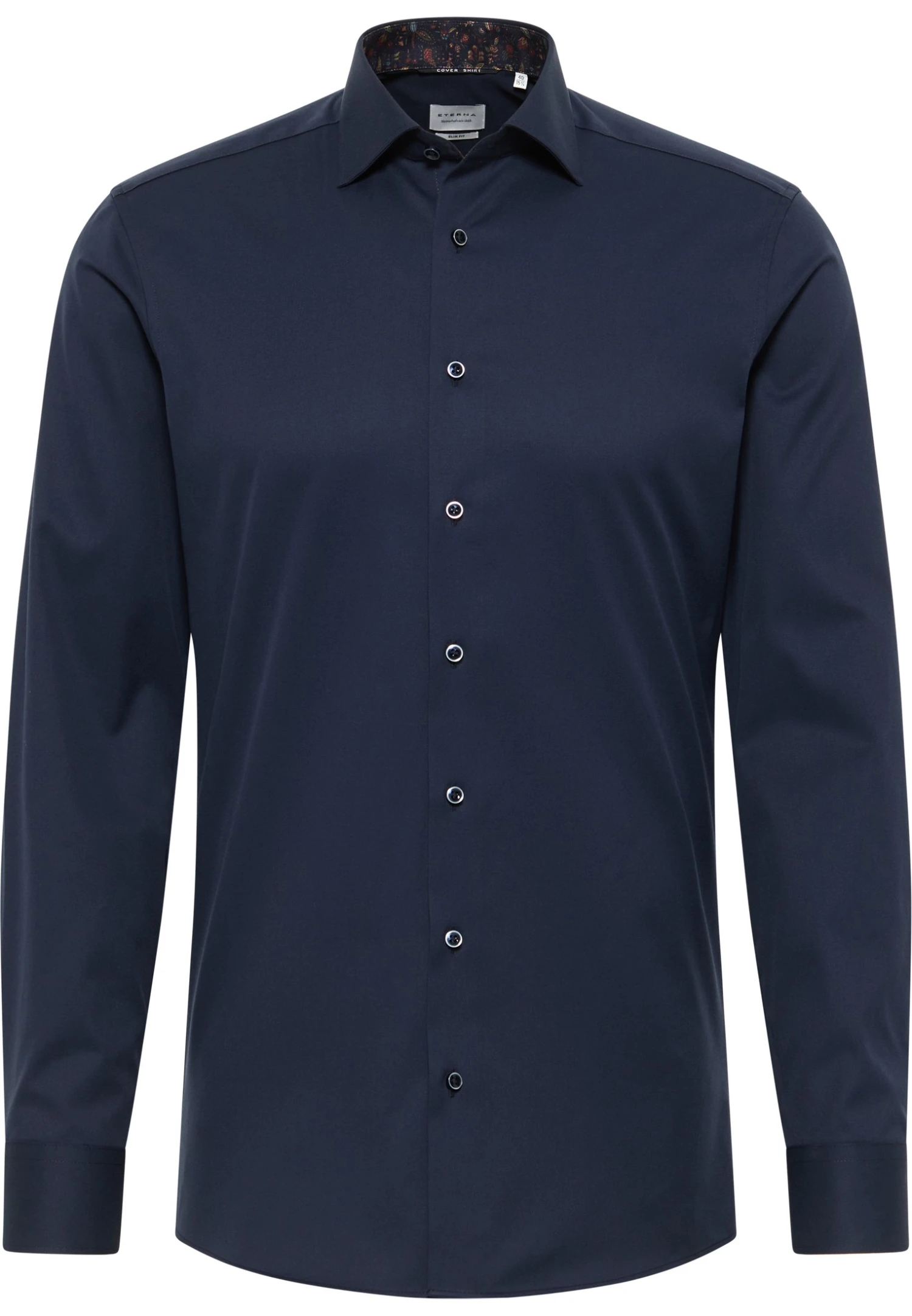 Eterna Cover - Overhemd - Navy 6 Eterna Cover - Overhemd - Navy - Afbeelding 4