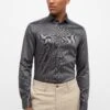 Eterna Performance Slim Fit - Overhemd - Anthrazit 2 Eterna Performance Slim Fit - Overhemd - Anthrazit -Eterna 5de09003baab4ff6a4bb0bfed4c70da9
