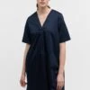 Eterna Loose Fit - Jurk - Navy -Eterna 5df9839e26cc486398507e0b1b1b7e5d