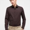 Eterna Original Slim Fit - Overhemd - Dunkelbraun 1 Eterna Original Slim Fit - Overhemd - Dunkelbraun -Eterna 5ea14233498f4031b771755c3e99003d