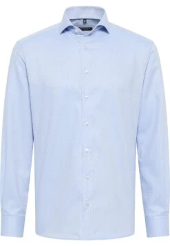 Eterna Struktur-Modern Fit - Overhemd - Hellblau -Eterna 5f97fd1508024cfba617fe387f5828c5