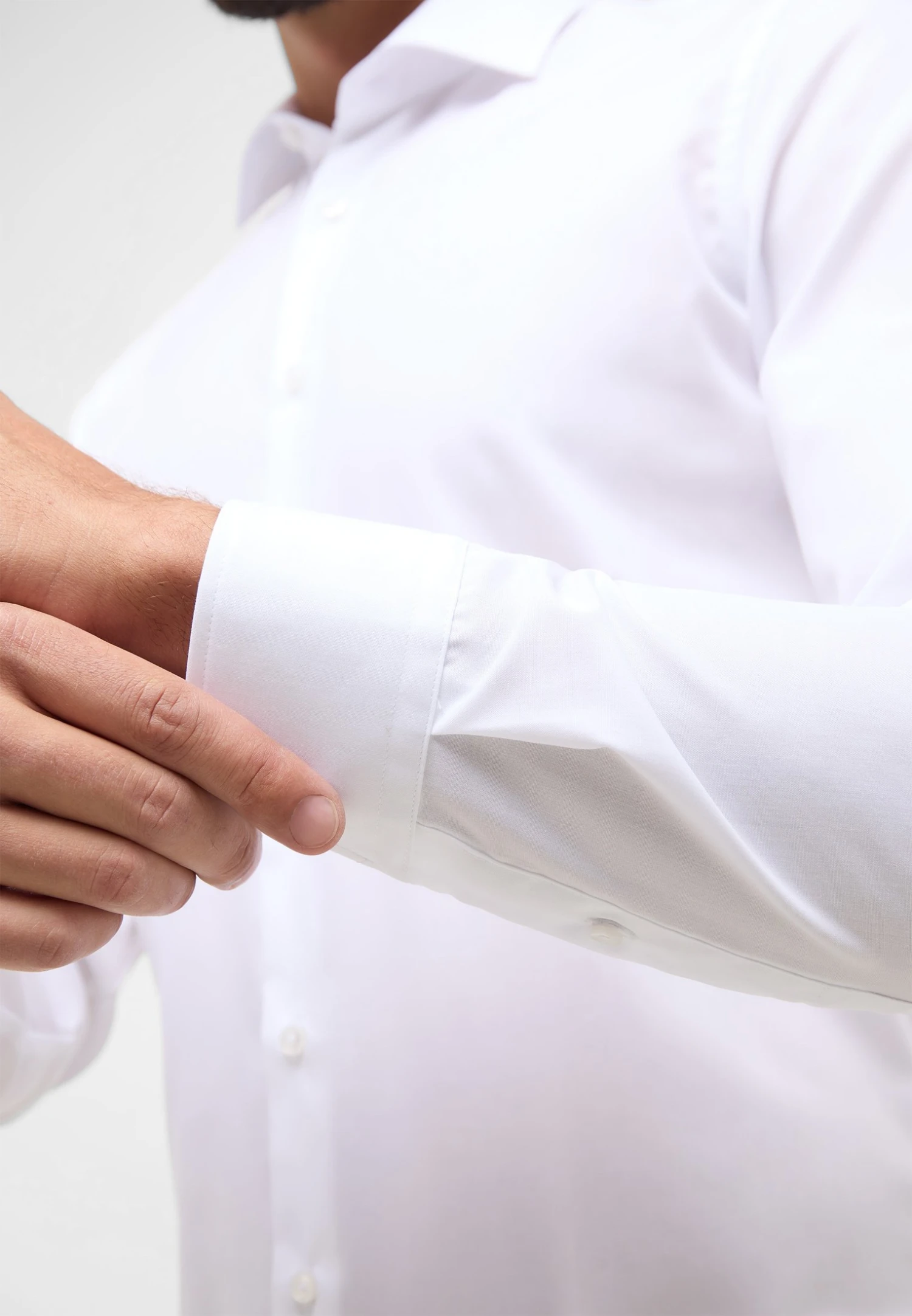 Eterna Original- Zakelijk Overhemd - Weiß 5 Eterna Original- Zakelijk Overhemd - Weiß - Afbeelding 3