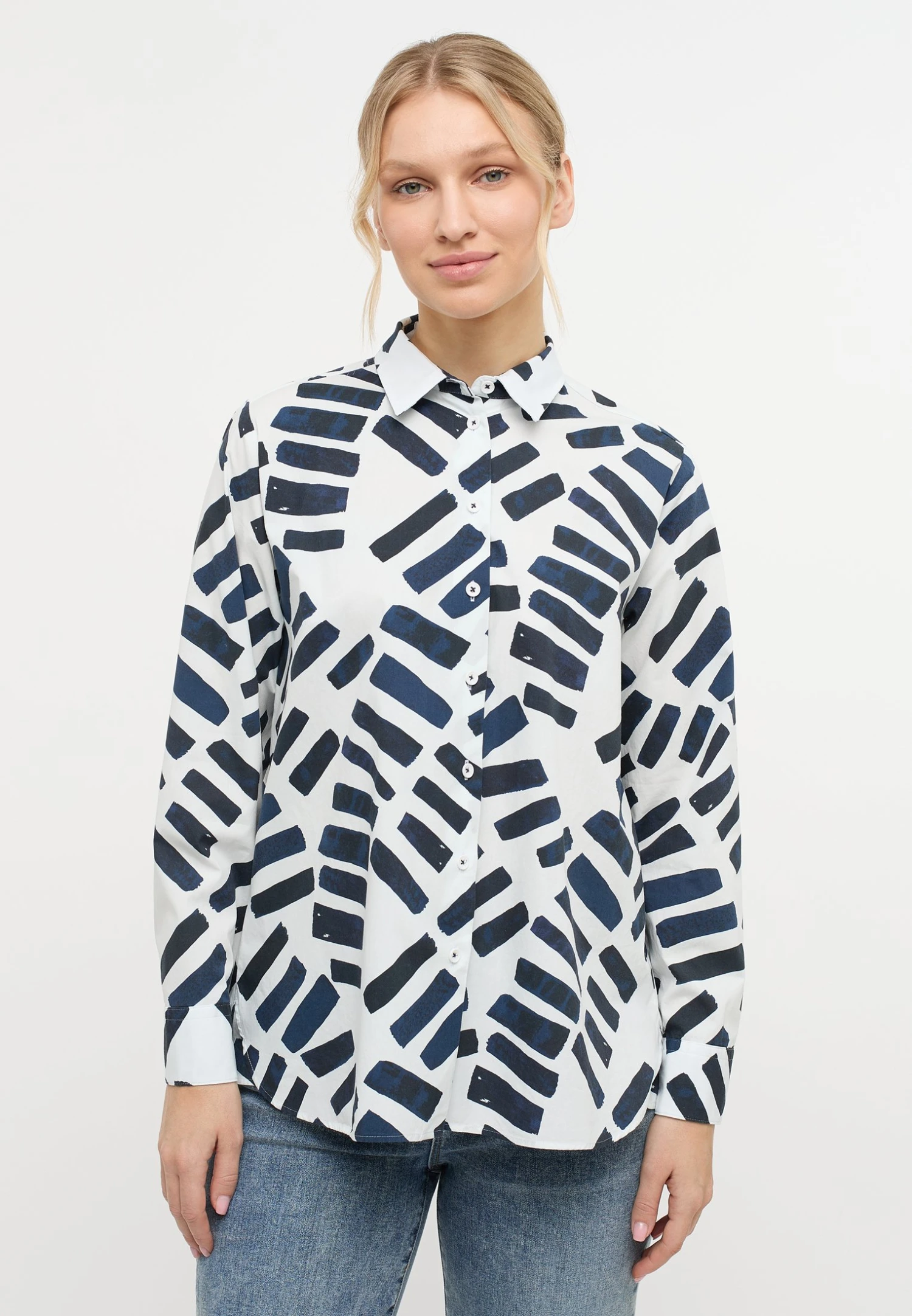 Eterna Even - Overhemdblouse - Midnight 3 Eterna Even - Overhemdblouse - Midnight