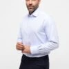 Eterna Never Iron Modern Fit - Zakelijk Overhemd - Himmelblau -Eterna 61591aa4959f45f99fd1247af901fae1