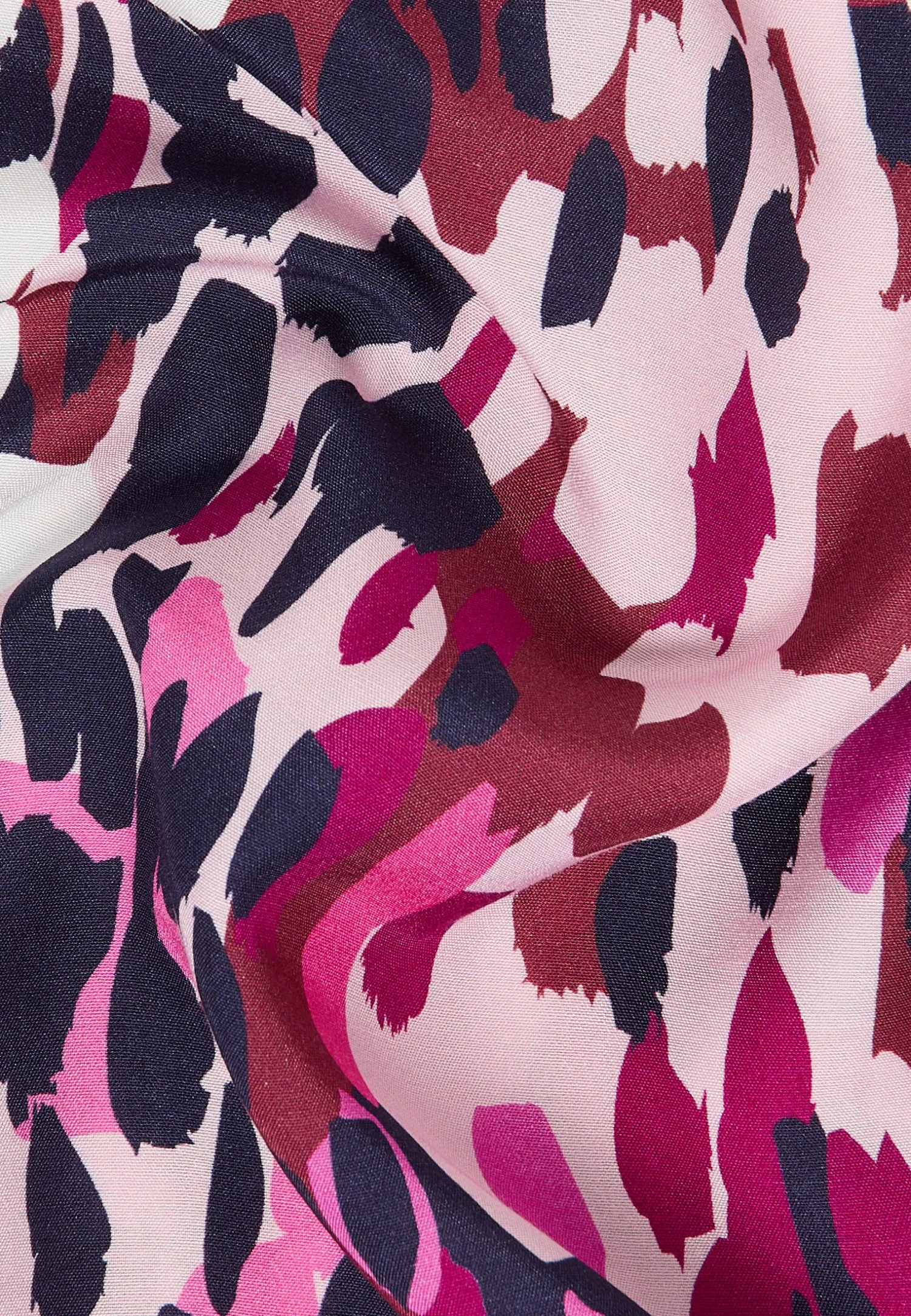 Eterna Print Classic Fit - Overhemdblouse - Navy 7 Eterna Print Classic Fit - Overhemdblouse - Navy - Afbeelding 5