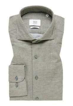 Eterna Langarm Modern Fit - Overhemd - Olive 13 Eterna Langarm Modern Fit - Overhemd - Olive -Eterna 64cb0df49a784a379e819fa855671828