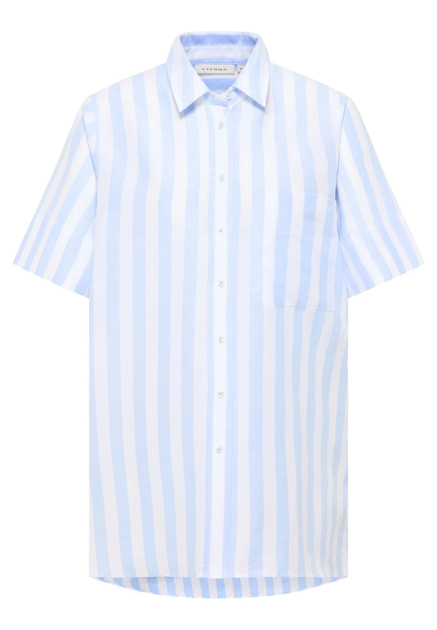 Eterna Loose Fit - Overhemdblouse - Hellblau 6 Eterna Loose Fit - Overhemdblouse - Hellblau - Afbeelding 4