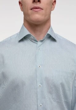 Eterna Gestreiftes Comfort Fit - Overhemd - Salbeigrün 10 Eterna Gestreiftes Comfort Fit - Overhemd - Salbeigrün -Eterna 6873e71ff912468881d0d8165abdc3c6