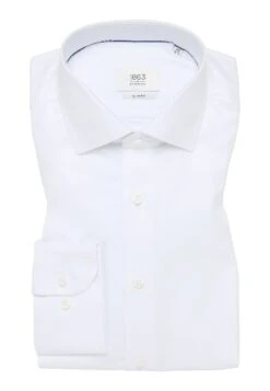 Eterna Struktur Slim Fit - Zakelijk Overhemd - Weiß -Eterna 687deb5f9d0d43258b2e042eb575acab