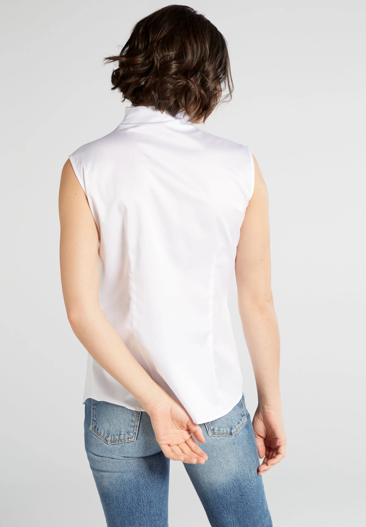 Eterna Modern Classic - Overhemdblouse - White 4 Eterna Modern Classic - Overhemdblouse - White - Afbeelding 2