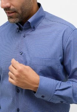Eterna Comfort Fit - Overhemd - Dunkelblau -Eterna 6940f8a33d114487b78f816842cd89e6