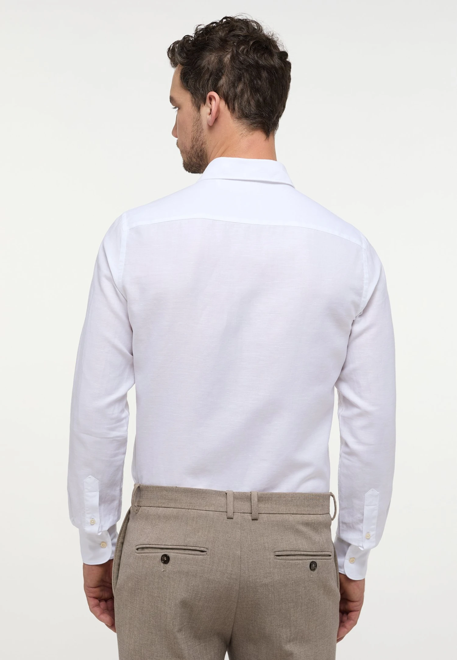 Eterna Zakelijk Overhemd - Weiß 4 Eterna Zakelijk Overhemd - Weiß - Afbeelding 2