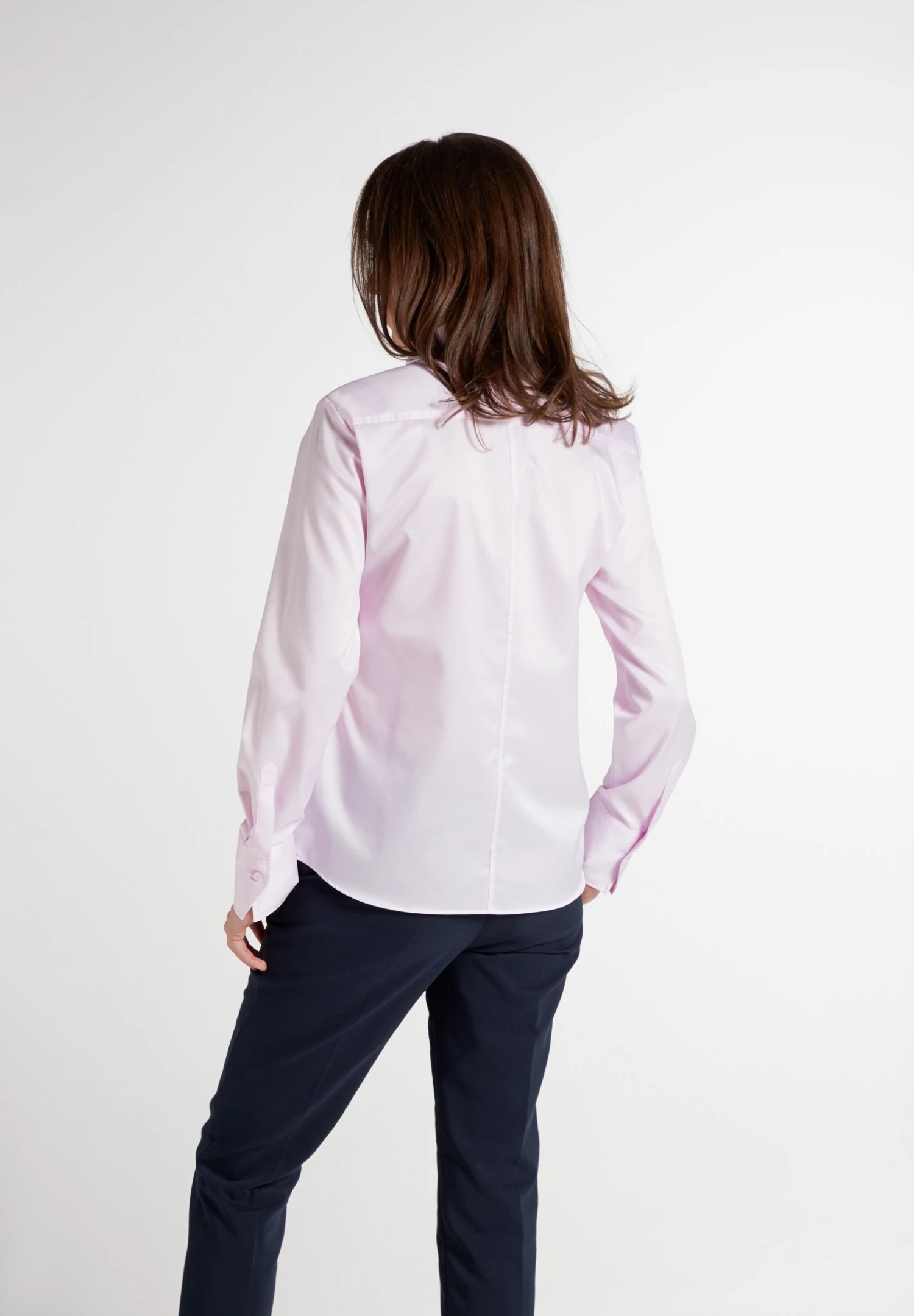 Eterna Overhemdblouse - Rosa 4 Eterna Overhemdblouse - Rosa - Afbeelding 2