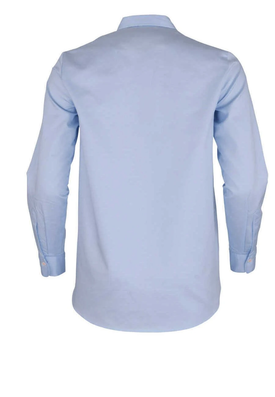 Eterna Twill Aqua - Overhemdblouse - Hellblau 4 Eterna Twill Aqua - Overhemdblouse - Hellblau - Afbeelding 2
