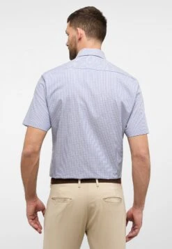 Eterna Kariertes Kurzarm Modern Fit - Overhemd - Blau 9 Eterna Kariertes Kurzarm Modern Fit - Overhemd - Blau -Eterna 6c4a360d2c9c4fb8b9c51d70173b85c5