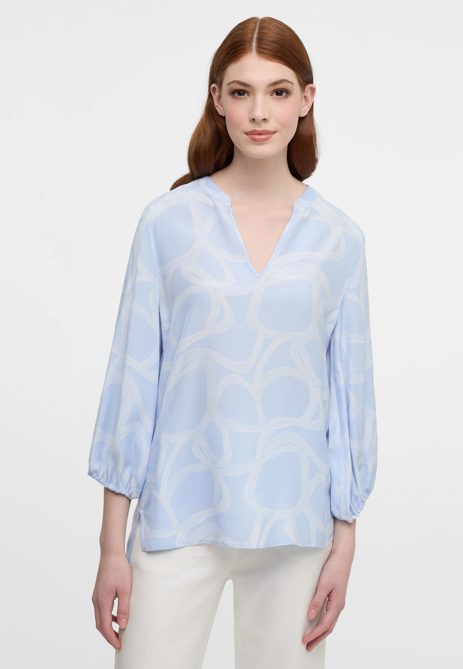 Eterna Regular Fit - Blouse - Hellblau 3 Eterna Regular Fit - Blouse - Hellblau