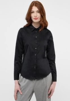Eterna Casual Luxury Fitted - Overhemdblouse - Schwarz