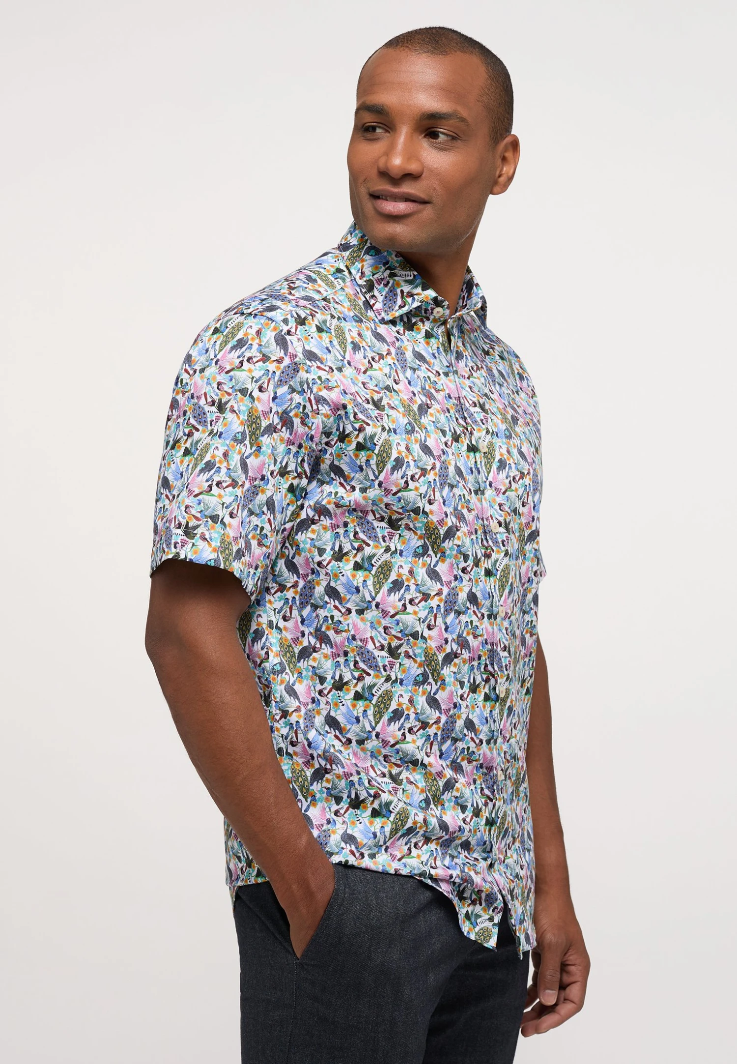 Eterna Modern Fit - Overhemd - Grün 5 Eterna Modern Fit - Overhemd - Grün - Afbeelding 3