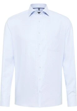 Eterna Strukturiertes Twill Modern Fit - Overhemd - Hellblau -Eterna 6db570e9b7a64903a7a5be770c0caf75