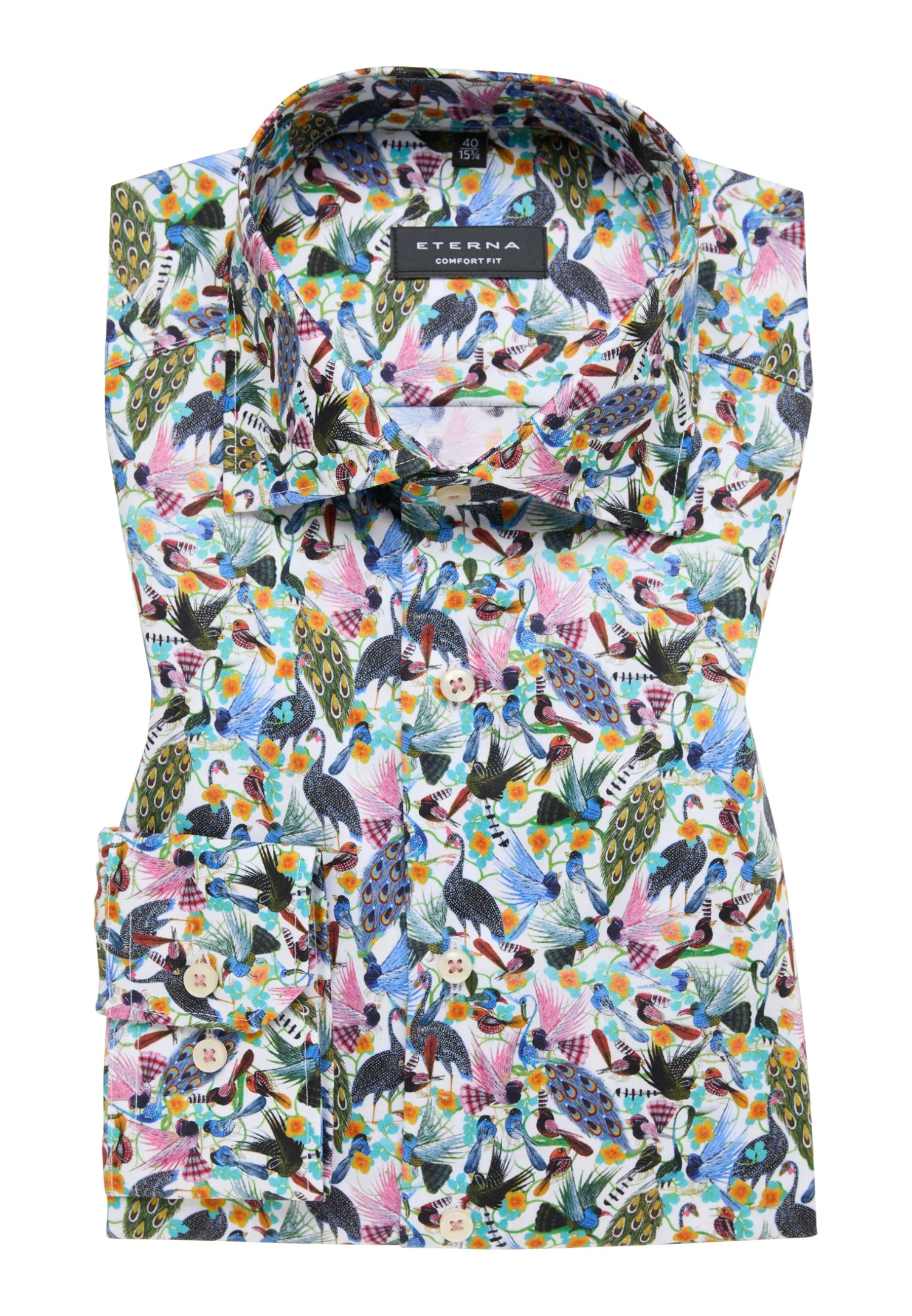 Eterna Comfort Fit - Overhemd - Grün 7 Eterna Comfort Fit - Overhemd - Grün - Afbeelding 5