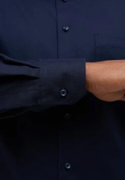 Eterna Struktur Modern Fit - Overhemd - Navy 10 Eterna Struktur Modern Fit - Overhemd - Navy -Eterna 6faafae4ffa1453aab116b5d5ac0a90e
