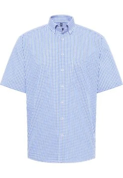Eterna Kariertes Kurzarm Comfort Fit - Overhemd - Royal Blau 11 Eterna Kariertes Kurzarm Comfort Fit - Overhemd - Royal Blau -Eterna 70476910ddbc44319c0338c1131461c5