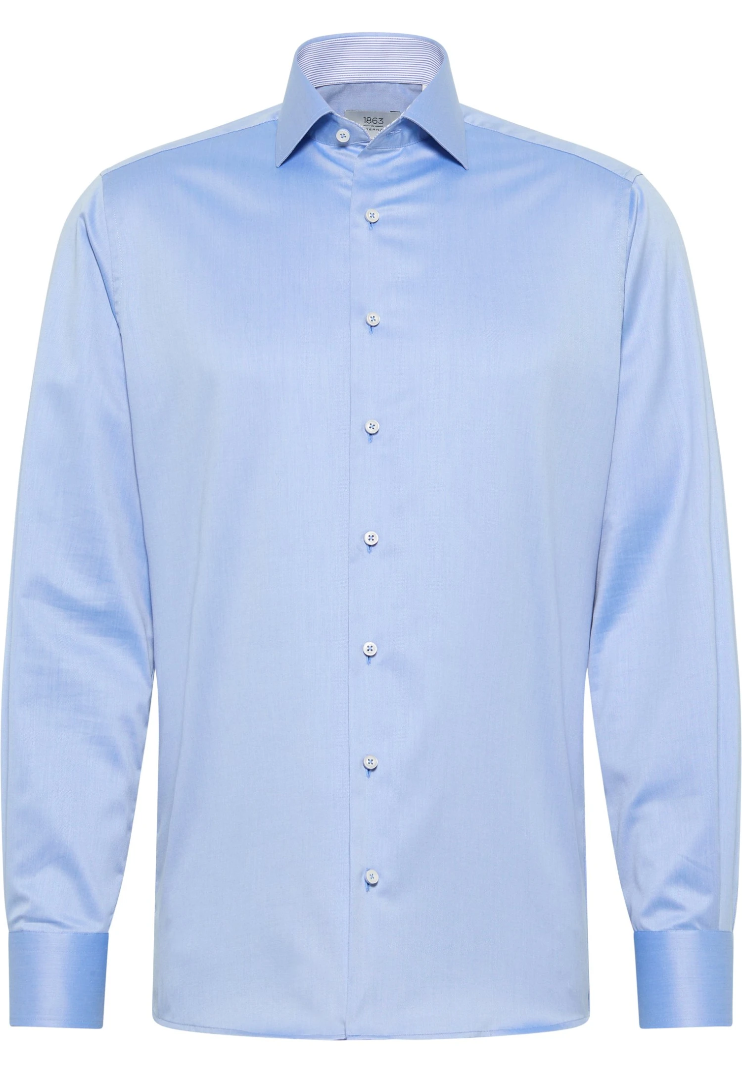Eterna Modern Fit - Zakelijk Overhemd - Mittelblau 6 Eterna Modern Fit - Zakelijk Overhemd - Mittelblau - Afbeelding 4