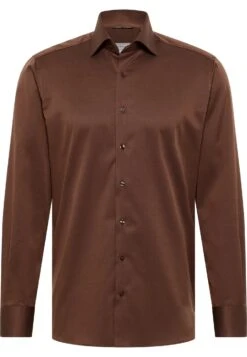 Eterna Cover Modern Fit - Zakelijk Overhemd - Dunkelbraun -Eterna 76c88b61e9a5456a8875d8cc558241bb