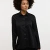 Eterna Langarm Modern Classic- Overhemdblouse - Schwarz -Eterna 77032ba307c14a32ae20b907c839ff24