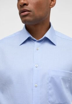 Eterna Strukturiertes Kurzarm Comfort Fit - Overhemd - Hellblau 10 Eterna Strukturiertes Kurzarm Comfort Fit - Overhemd - Hellblau -Eterna 77d6f0f321db4e7a8aeb4bd0ec377d36